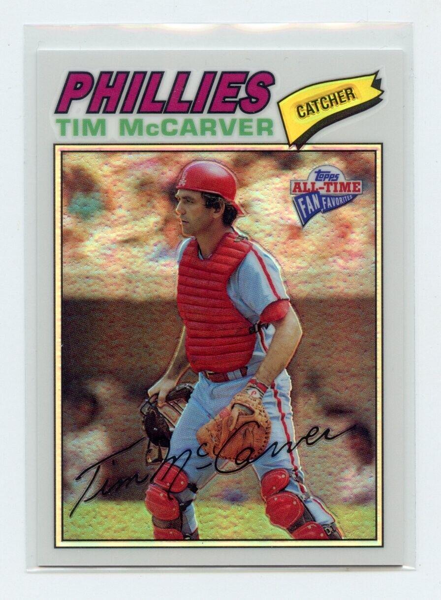 Tim McCarver #4 Baseball Cards 2004 Topps All Time Fan Favorites
