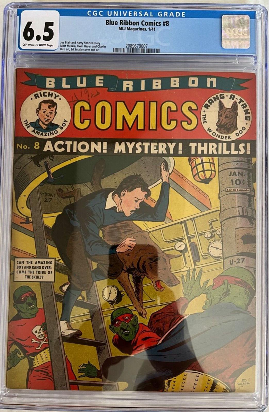 Blue Ribbon Comics #8 (1941) Comic Books Blue Ribbon Comics