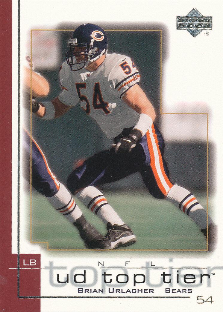 Brian Urlacher #31 Football Cards 2001 Upper Deck Top Tier