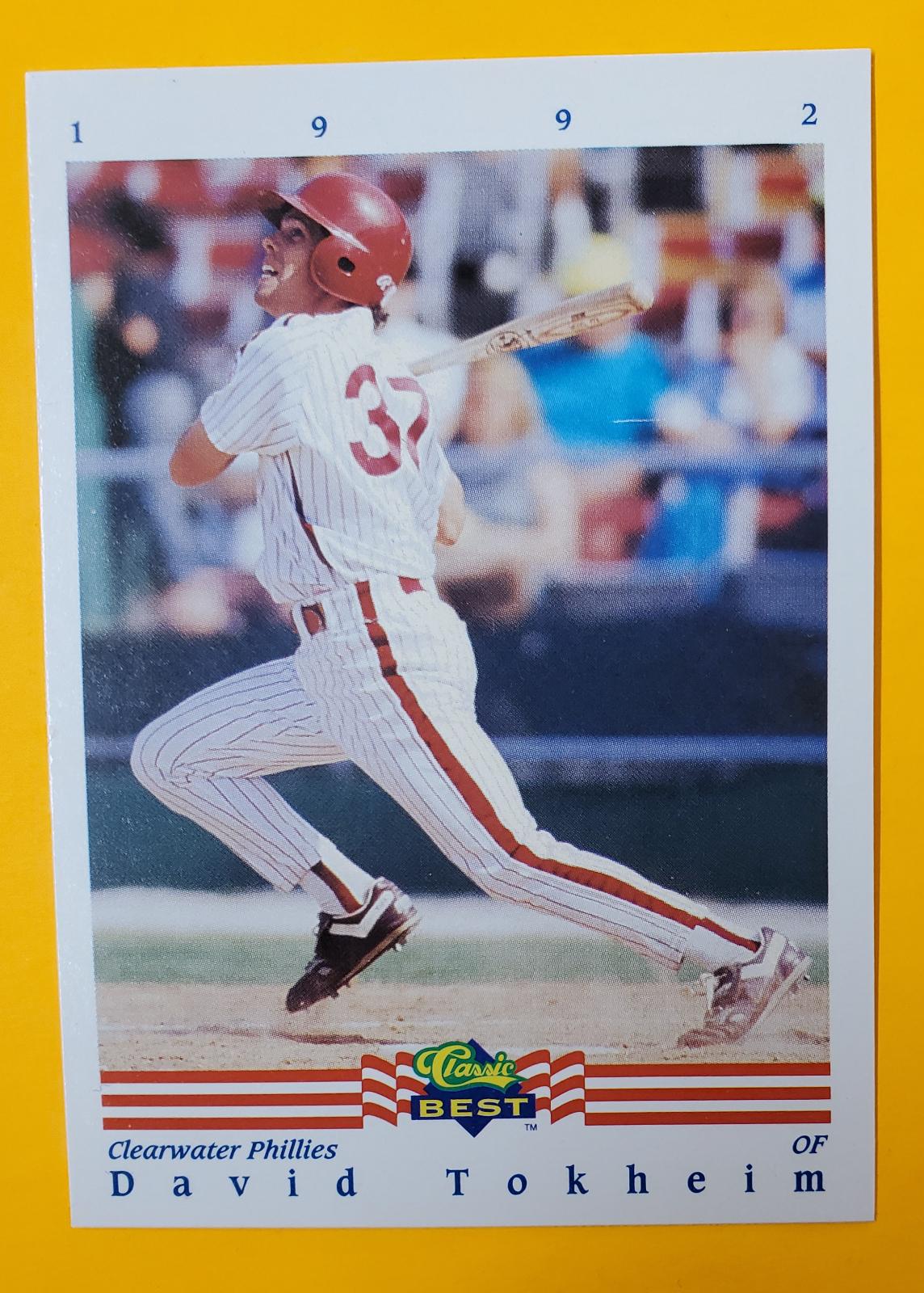 David Tokheim #77 Baseball Cards 1992 Classic Game