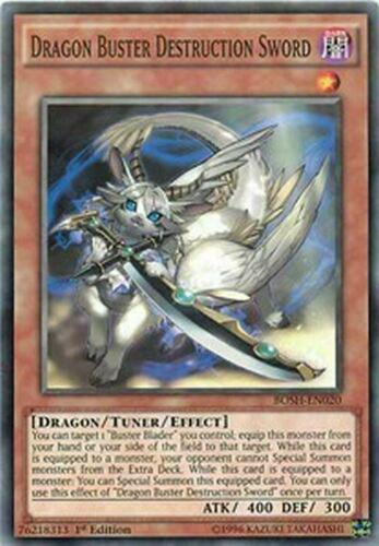 Dragon Buster Destruction Sword BOSH-EN020 YuGiOh Breakers of Shadow