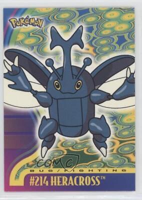 Heracross #214 Pokemon 2001 Topps Johto