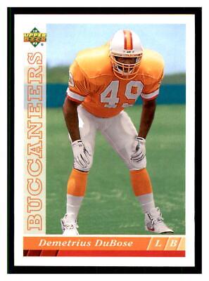 Demetrius DuBose #482 Football Cards 1993 Upper Deck
