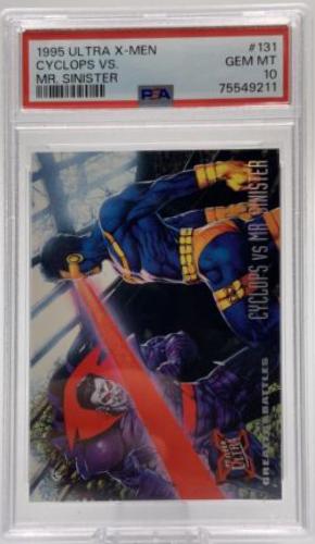Cyclops vs. Mr. Sinister #131 Marvel 1995 Ultra X-Men