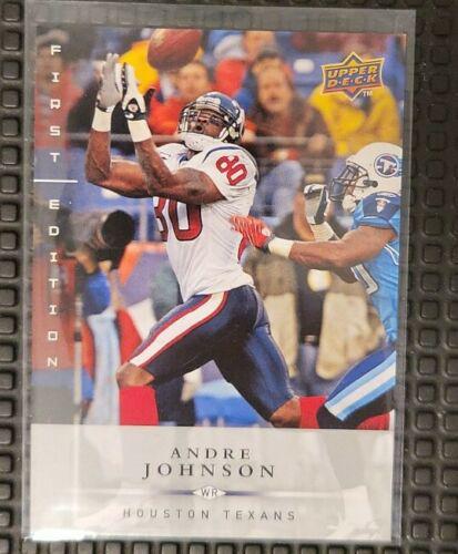 Andre Johnson #60 Football Cards 2008 Upper Deck First Edition