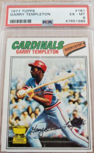 Garry Templeton #161 Baseball Cards 1977 Topps
