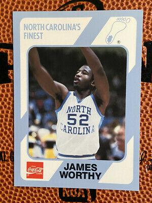 James Worthy #21 Basketball Cards 1989 Collegiate Collection North Carolina