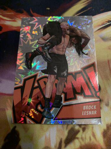 Brock Lesnar #4 Wrestling Cards 2023 Panini Revolution WWE Kaboom