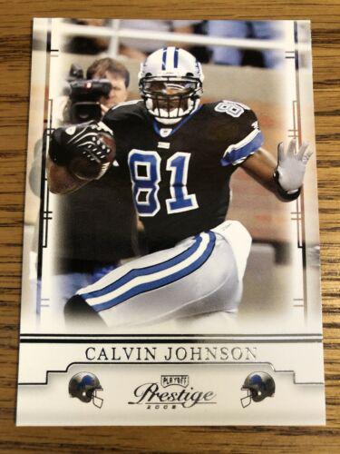 Calvin Johnson #33 Football Cards 2008 Playoff Prestige