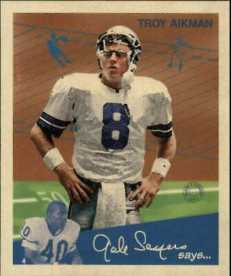 Troy Aikman #8 Football Cards 1997 Fleer Goudey II