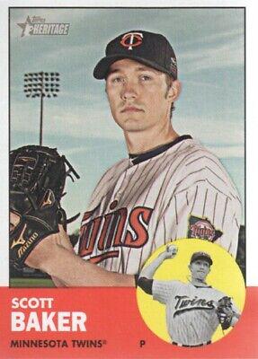 Scott Baker #26 Baseball Cards 2012 Topps Heritage