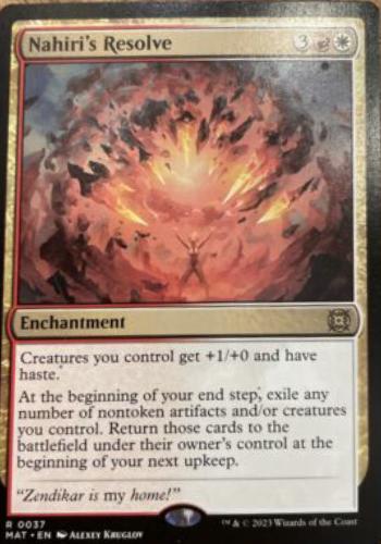 Nahiri's Resolve #37 Magic March of the Machine: The Aftermath