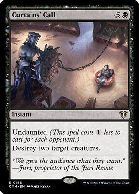 Curtains' Call #146 Magic Commander Masters