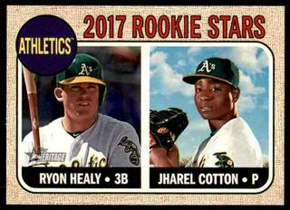 Athletics 2017 Rookie Stars: Ryon Healy / Jharel Cotton