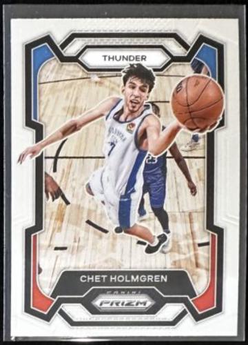 Chet Holmgren #115 Basketball Cards 2023 Panini Prizm