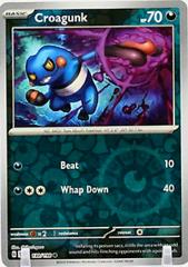 Croagunk [Reverse Holo] #130 Pokemon Scarlet & Violet Prices