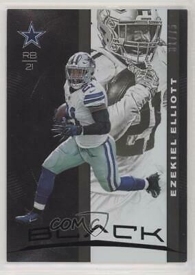 Ezekiel Elliott #4 Football Cards 2019 Panini Black