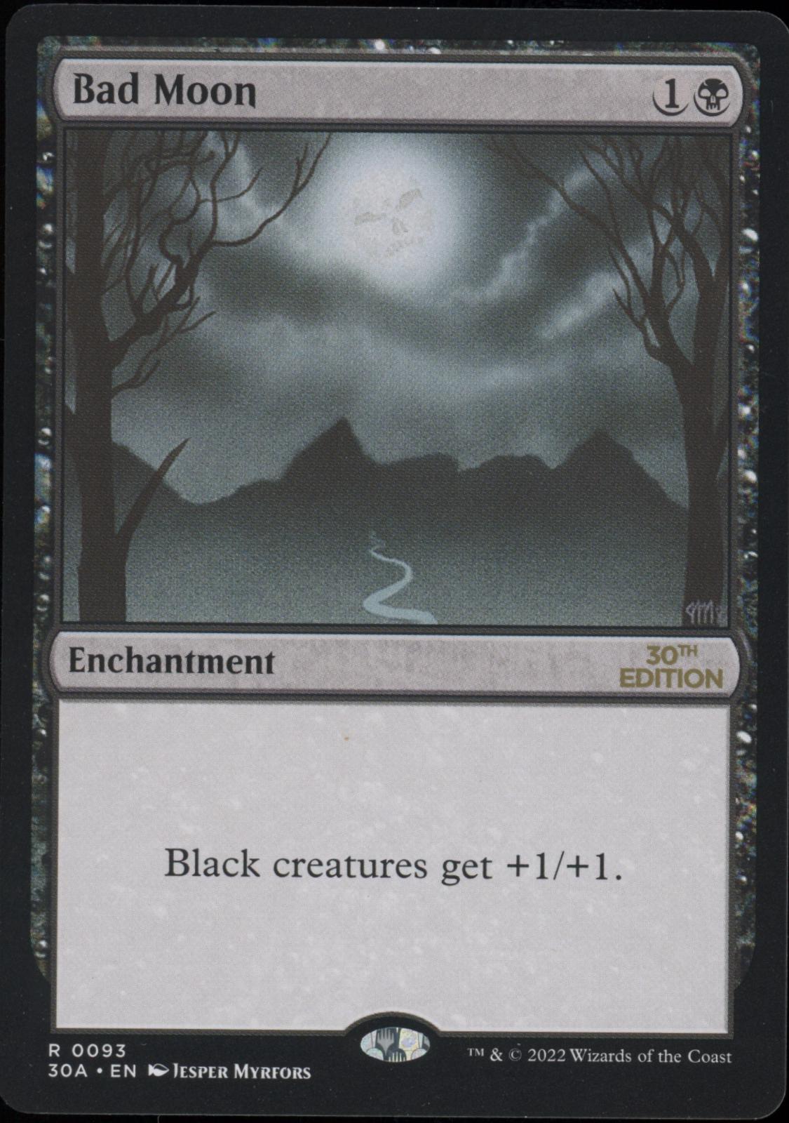 Bad Moon #93 Magic 30th Anniversary