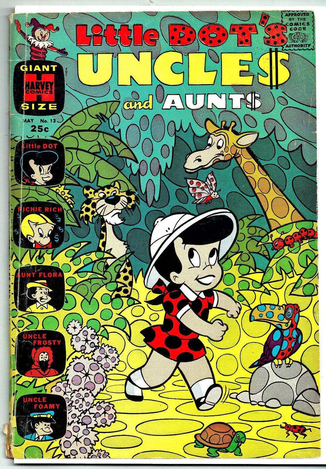 Little Dot's Uncles and Aunts #13 (1965) Comic Books Little Dot's Uncles and Aunts
