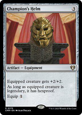 Champion's Helm #375 Magic Commander Masters