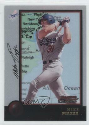 Mike Piazza #18 Baseball Cards 1998 Bowman Chrome International