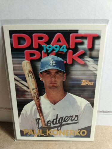 Paul Konerko #139 Baseball Cards 1995 Topps