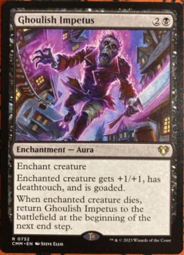 Ghoulish Impetus #732 Magic Commander Masters