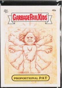 Proportional PAT #46a Garbage Pail Kids 2013 Mini