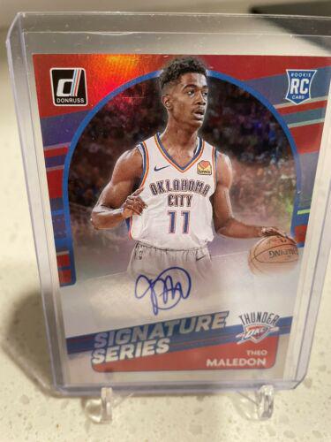 Theo Maledon Basketball Cards 2020 Donruss Signature Series