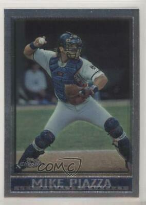 Mike Piazza #100 Baseball Cards 1998 Topps Chrome