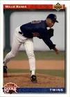 Willie Banks #14 Baseball Cards 1992 Upper Deck