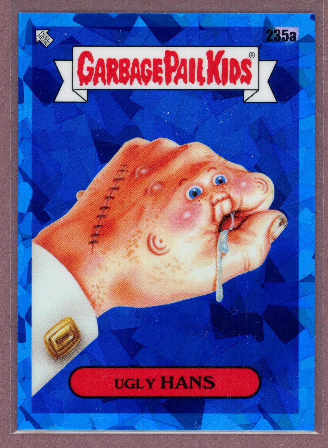Ugly HANS #235a Garbage Pail Kids 2023 Sapphire