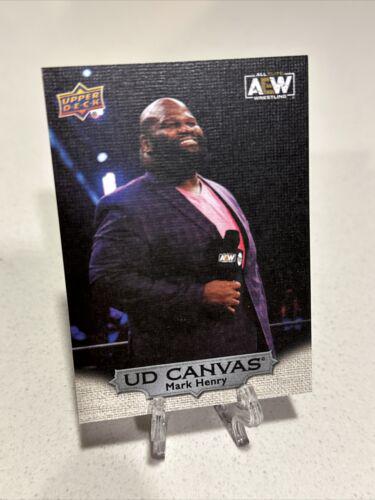 Mark Henry #C14 Wrestling Cards 2022 Upper Deck AEW UD Canvas
