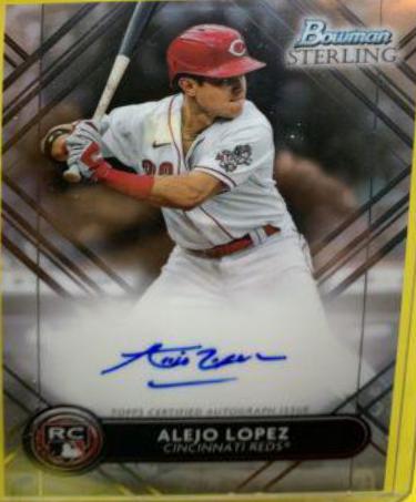 Alejo Lopez #RA-AL Baseball Cards 2022 Bowman Sterling Rookie Autographs