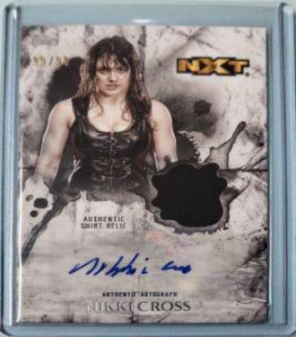 Nikki Cross #UAR-NC Wrestling Cards 2018 Topps WWE Undisputed Autograph Relic
