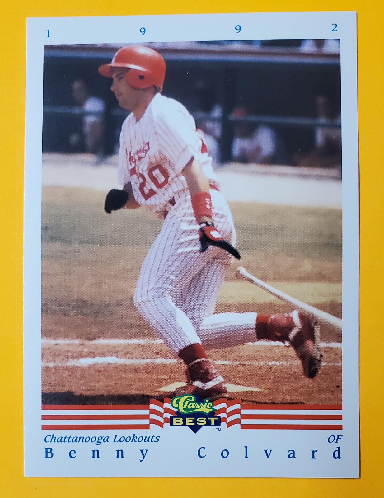 Benny Colvard #69 Baseball Cards 1992 Classic Game