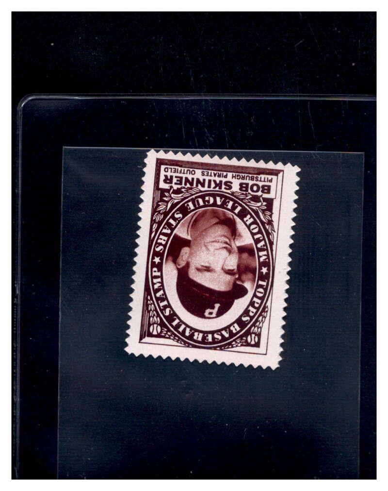 Bob Skinner Baseball Cards 1961 Topps Stamps