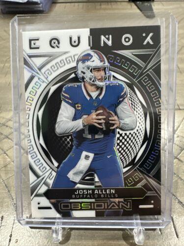 Josh Allen #2 Football Cards 2023 Panini Obsidian Equinox