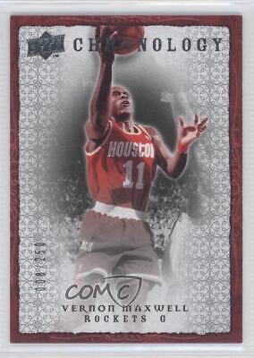 Vernon Maxwell #93 Basketball Cards 2007 Upper Deck Chronology