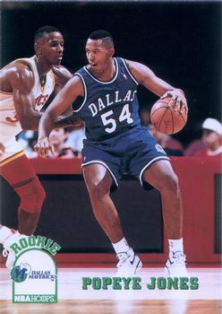 Popeye Jones #321 Basketball Cards 1993 Hoops