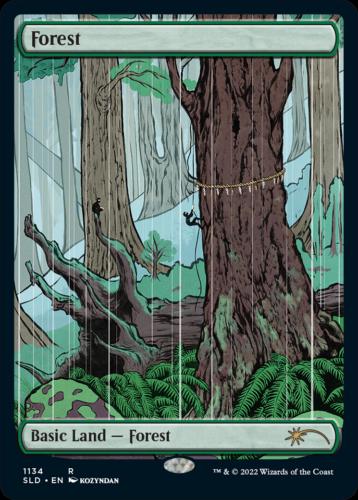 Forest #1134 Magic Secret Lair Drop