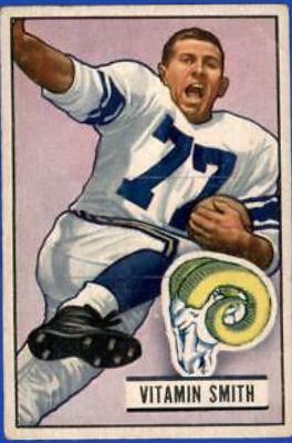 Vitamin Smith #41 Football Cards 1951 Bowman