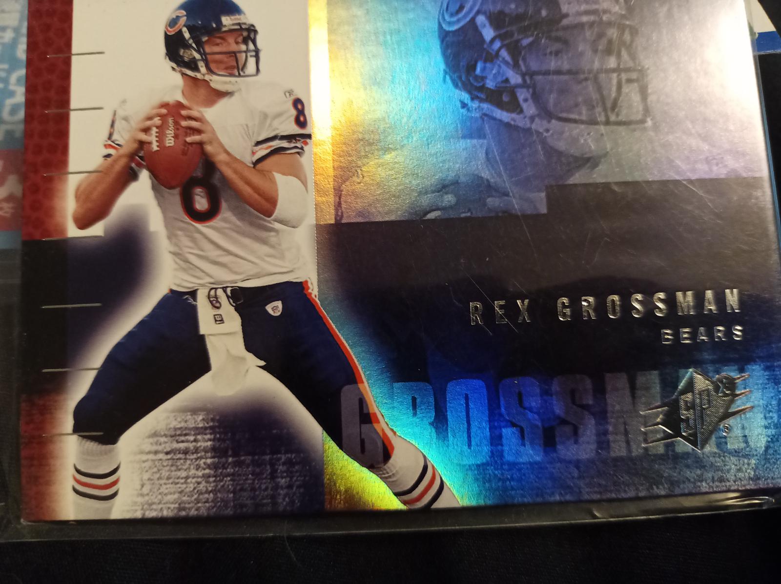 Rex Grossman #15 Football Cards 2006 Spx