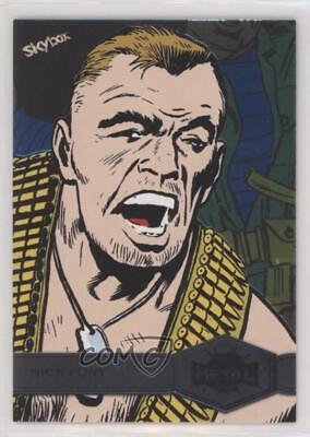 Nick Fury #161 Marvel 2022 Metal Universe Spider-Man