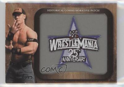 John Cena #P1 Wrestling Cards 2009 Topps WWE Historical Commemorative Patch