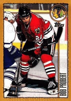 Bob probert #97 Hockey Cards 1998 Topps