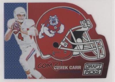 Derek Carr #14 Football Cards 2016 Panini Prizm Draft Picks Helmet Die-Cuts