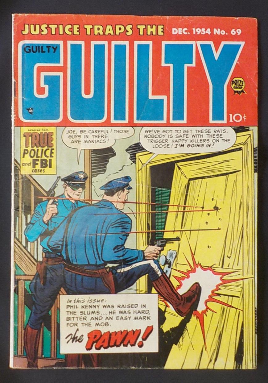 Justice Traps the Guilty #69 (1954) Comic Books Justice Traps the Guilty