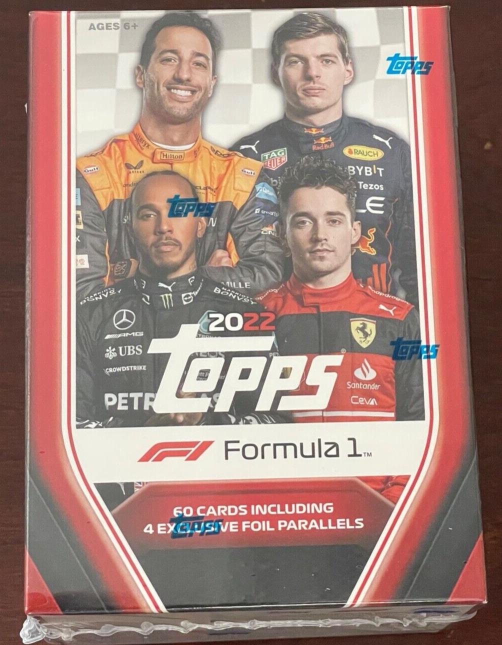 Blaster Box Racing Cards 2022 Topps Formula 1