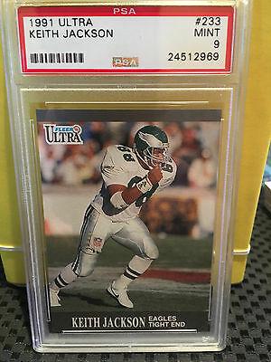Keith Jackson #233 Football Cards 1991 Ultra